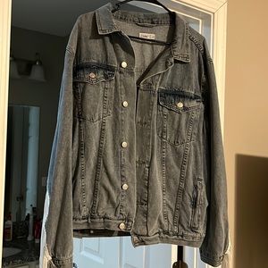 Western fringe Jean jacket